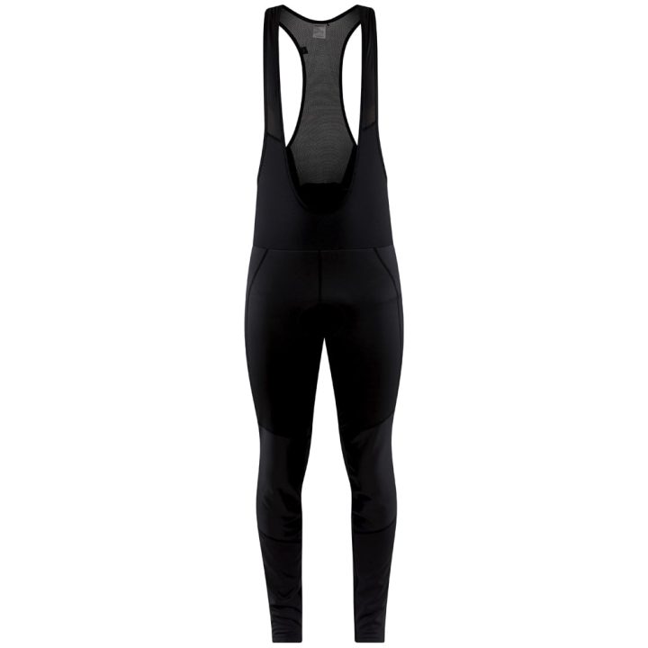 Fietsbroek - Craft Core SubZ Wind Bib Tights - XL - Heren - Zwart